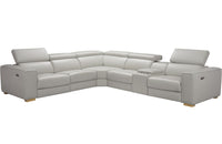 Manon 6Pc Motion Sectional Sofa In Light Grey