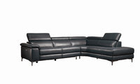Axel Sectional RHF Black