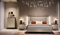 Linea Luxury Beige Bedroom Set
