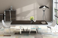 Modrest Sherman Modern Ebony Dining Table