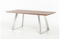 Gala Modern Walnut Dining Table