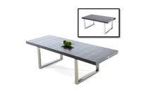 Skyline Modern Crocodile Lacquer Dining Table Black