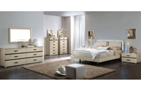 Akko Ivory Modern Bedroom