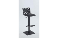 Daniel Adjustable Height Swivel Stool Black