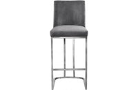Abena Grey Bar Stool