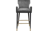 Bacchus Grey Bar Stool
