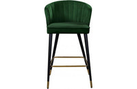 Bairbre Green Bar Stool