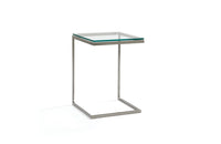 Modulus Glass Top Accent Table