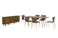 Isabel Modern Tobacco Dining Set