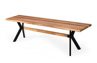 Modrest Nevada Modern Drift Oak Bench