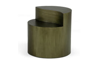 Modrest Avocet Modern Grey End Table