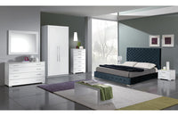 Leonor Blue Bedroom w/storage, w/momo casing