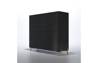 Wave Single Dresser Dark grey