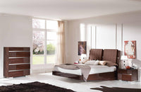 Status Caprice Walnut Bedroom Set