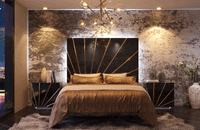 Oro Black Bedroom