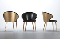 Wave Dining chair Dark grey