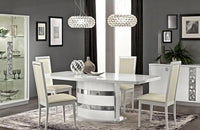 Victor White Dining Set