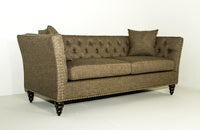 Marcello Dark Grey Fabric Sofa