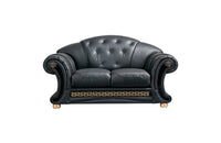 Apolo Black Loveseat