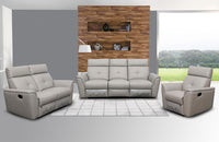 Julianna Modern Recliner Leather Sofa Set