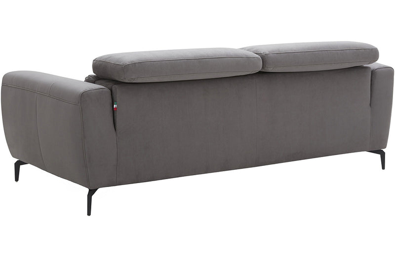 Scuzzo Fabric Motion Loveseat Gray