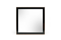 Cartier Modern Black & Brushed Bronze Mirror