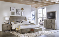 Radiata Sleigh Storage Bed