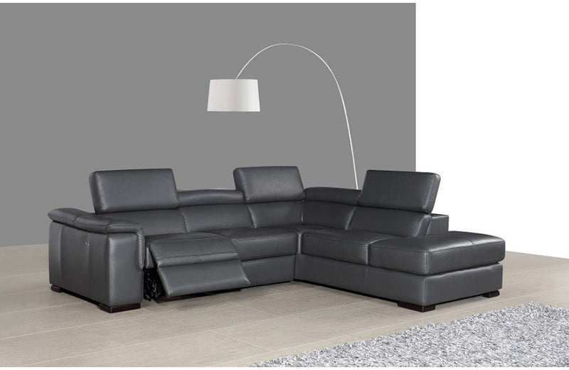Agata Premium Leather Sectional Sofa