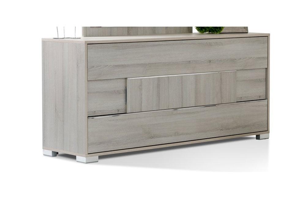 modern grey dresser Bella Light Light Gray. Modrest Diana - Modern Grey