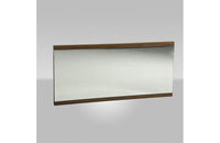 Rondo Modern Walnut Mirror