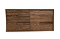 Modrest Amberlie Modern Walnut Dresser