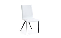 Xyla - Modern White & Black Dining Chair (Set of 2)