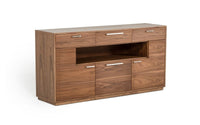 Jett Contemporary Walnut Buffet
