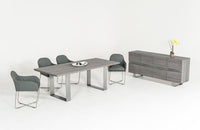 Riley Modern Grey Dining Set