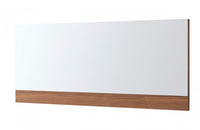 Modrest Ceres Modern Walnut Bedroom Mirror