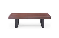 Modrest Lola Modern Walnut Coffee Table