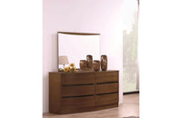 Flavian 6 Drawer Dresser Brown