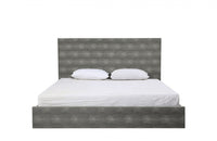 Modrest Dynasty Modern Shagreen Eastern King Bed