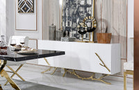 Modrest Legend Modern White & Gold Buffet