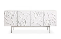 Modrest Gwen Modern White High Gloss Buffet