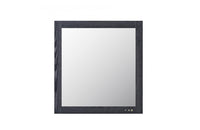 Modrest Wales Modern Smoked Ash Mirror