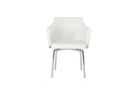 Modrest Kaweah Modern White Dining Chair