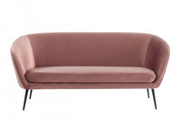 Divani Casa Koeing Modern Coral Fabric Sofa