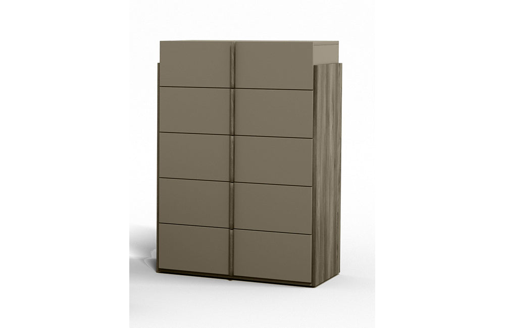 Nova Domus Marcela Italian Modern Oak Chest Paramus Mega Furniture