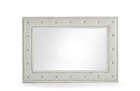 Modrest Melody Modern White w/ Crystals Mirror