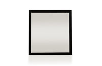 Nova Domus Romeo Italian Modern Black & Rosegold Mirror