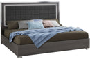 Freya Modern Bed Matte Grey