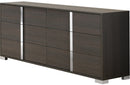Freya Modern Bedroom Set Matte Grey
