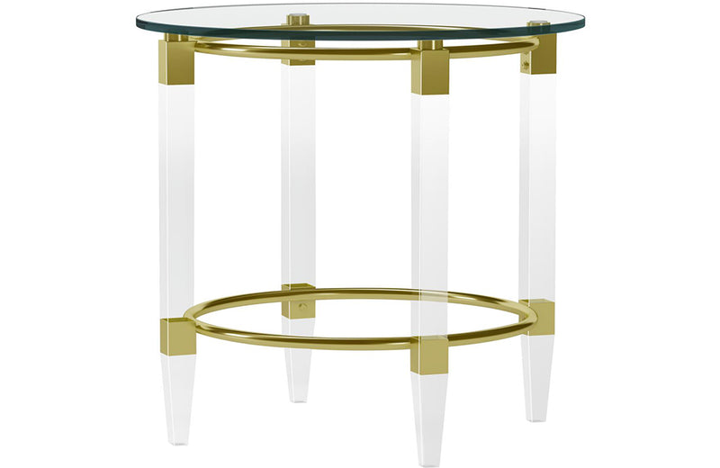 4038 Lamp Table Gold