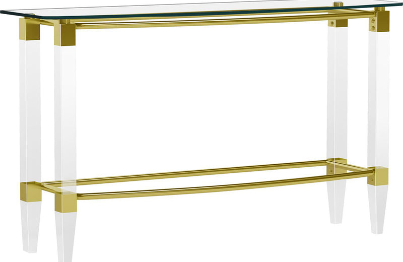 4038 Sofa Table Gold